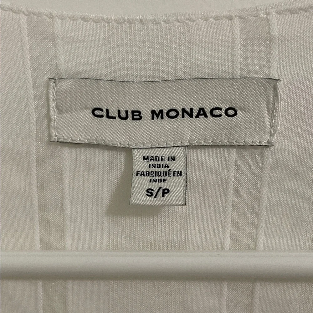 Club Monaco White Midi Dress - Picture 7 of 7